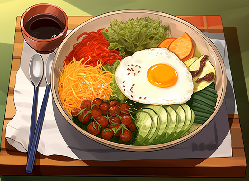 韩国美食图例001,插画/手绘图,插画/手绘图库,插画/手绘图下载,插画/手绘